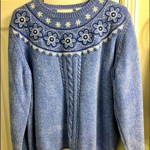 Alfred Dunner long sleeve sweater XLG